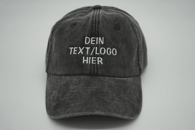 "dein text" Cap — bestickte Cap